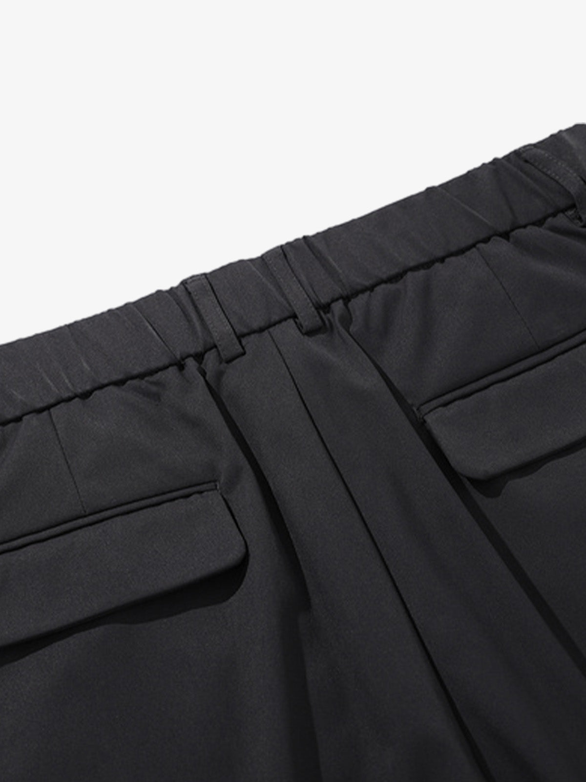 Pleated Drape Bootcut Suit Pants - 2588 
