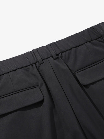 Pleated Drape Bootcut Suit Pants - 2588 