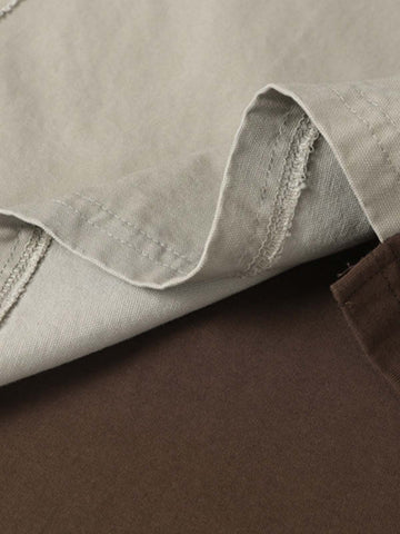 Vintage Washed Raw Seam Raglan T-Shirt