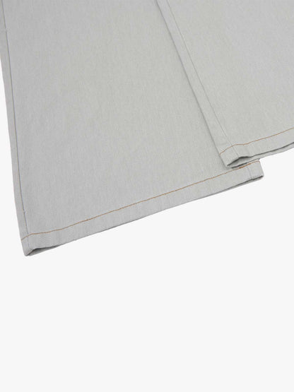Cross Buckle Strap Wide Leg Pants