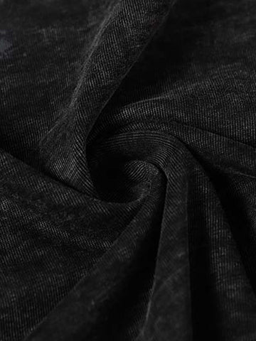 Vintage Washed Panel Seam Oversized T-Shirt 