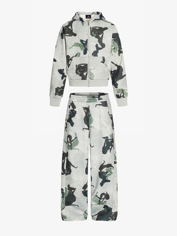 Camouflage Silhouette Graphic Set