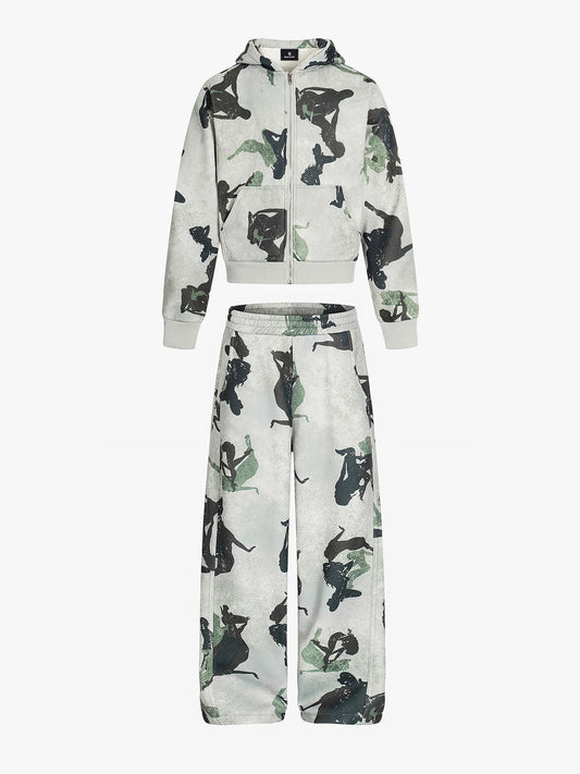 Camouflage Silhouette Graphic Set