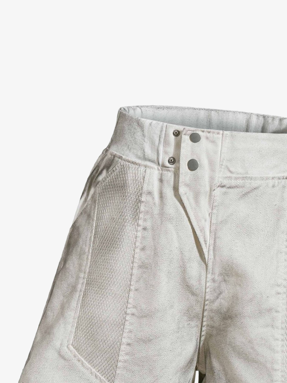 Dirty Wash Denim Shorts
