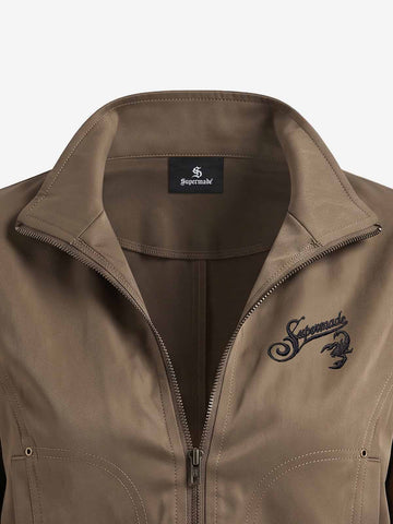 Scorpion Embroidered Workwear Jacket