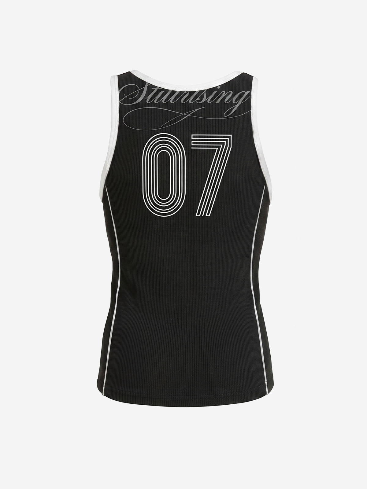 Number Logo Color Block Vest