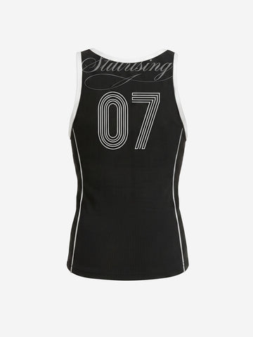 Number Logo Color Block Vest