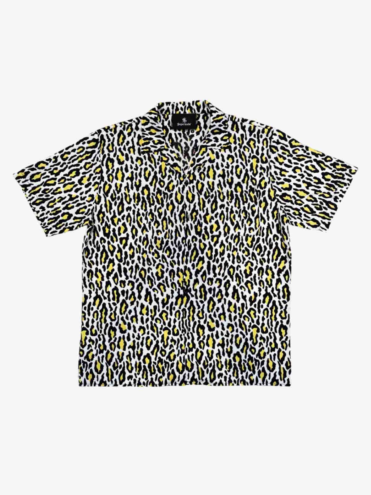Classic Cheetah Print Hawaiian Shirt