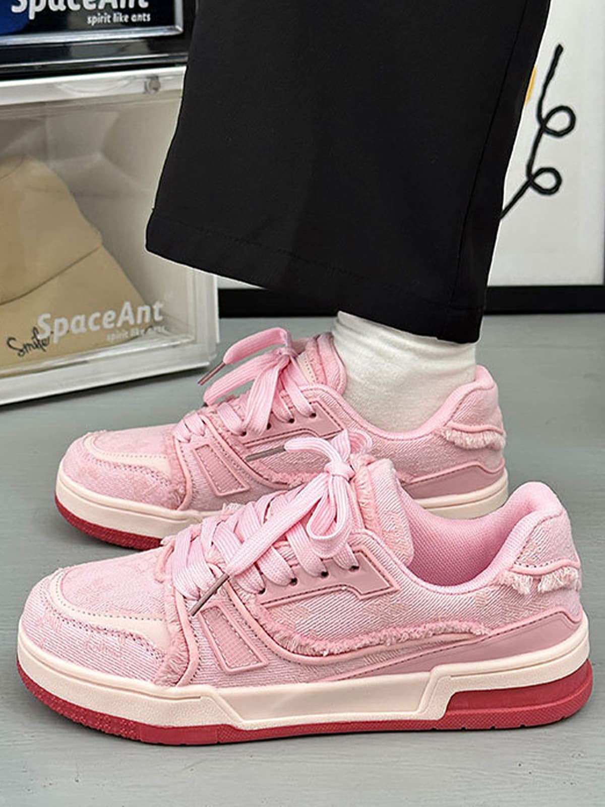 Thesupermade Retro Denim Sneakers - 2234 