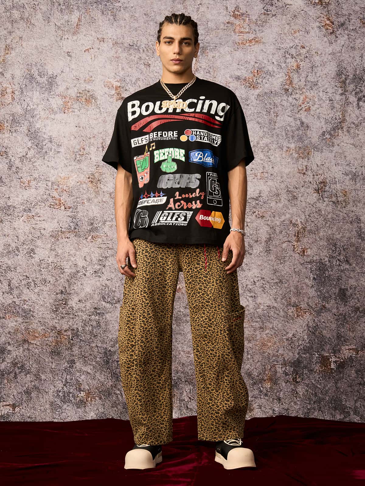 Street Graphic Print T-Shirt - 2415 