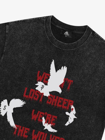 Original Saint Slogan Graphic T-Shirt 