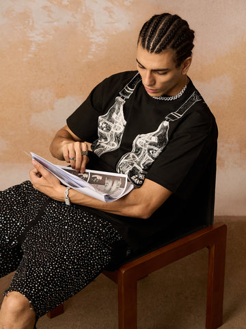 Jacket Print Graphic T-Shirt 