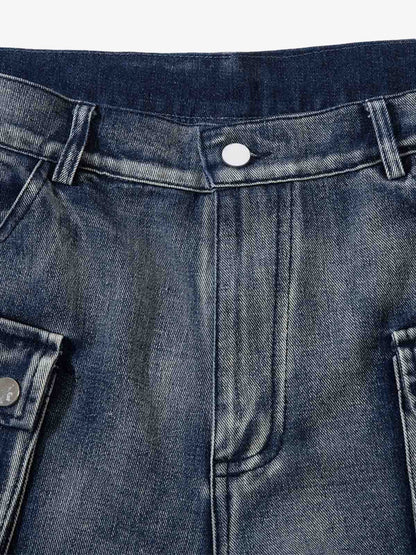 Thesupermade High Street Embroidery Hip-Hop Jeans - 2122 