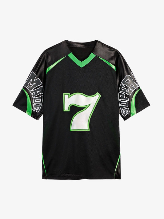 Original Contrast Color Jersey T-SHIRT - 2347 