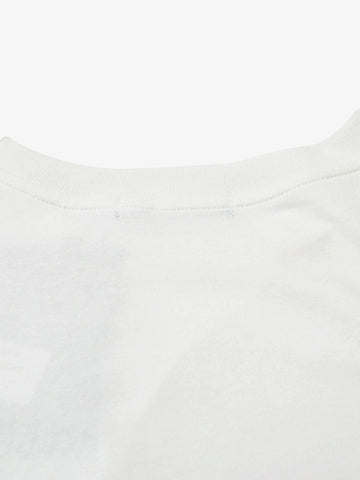 Close-up of a white fabric texture