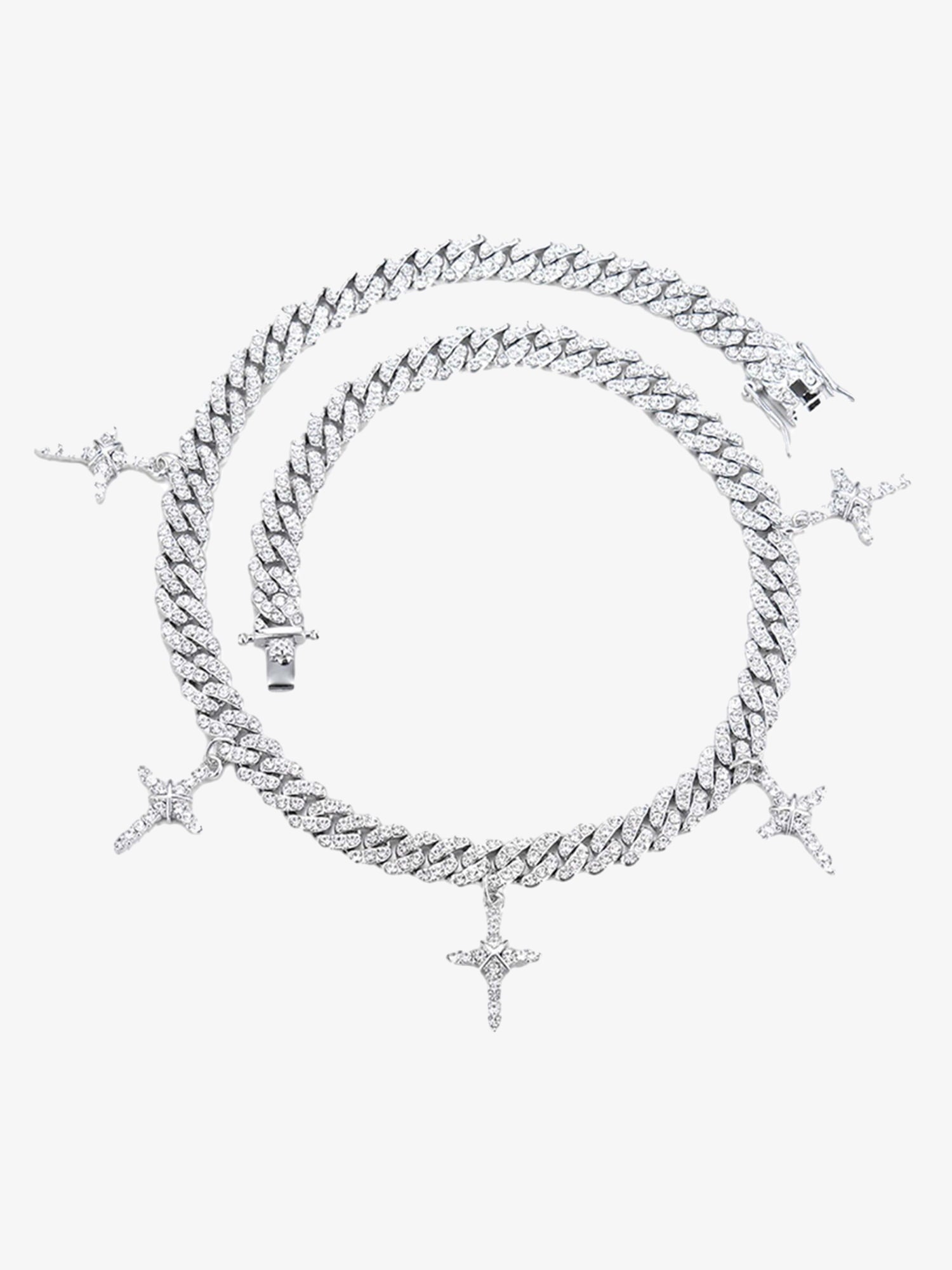 Thesupermade Cross Necklace - 1688 