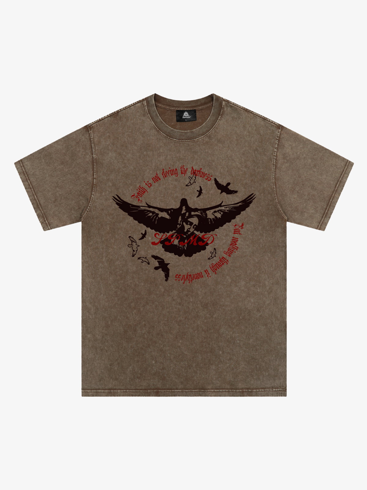 Original Vintage Washed Slogan Graphic T-Shirt 