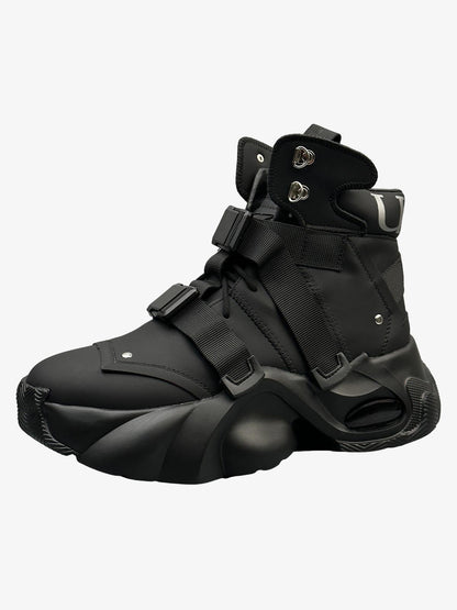 Dual-Strap Stealth Runner Boots 