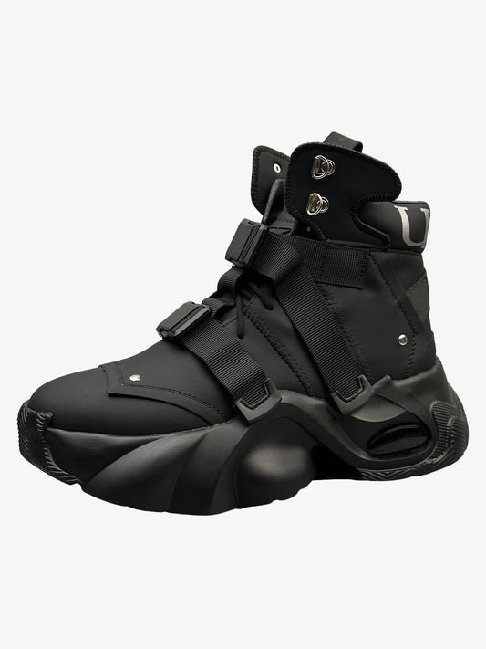 Dual-Strap Stealth Runner Boots 