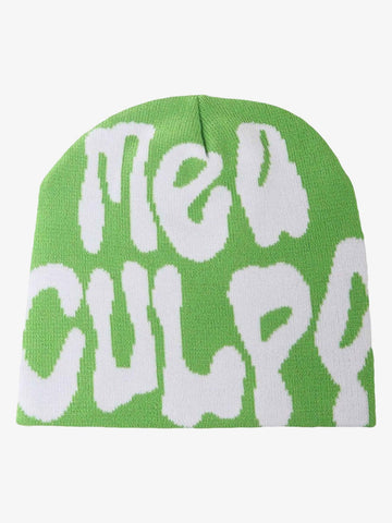 Thesupermade Letter Knitted Hat 