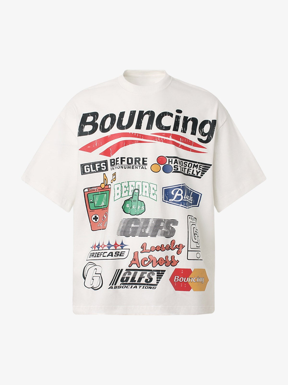 Street Graphic Print T-Shirt - 2415 