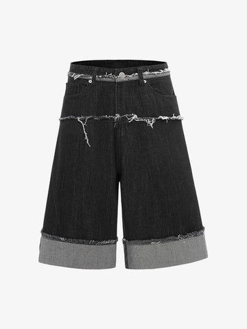 Cleanfit Raw Edge Denim Short - 2483 