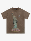 Thesupermade Statue Of Liberty Vintage T-shirt - 2132 