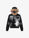 Supermade × Mortemartt Graphic Hooded Jacket- 2279 