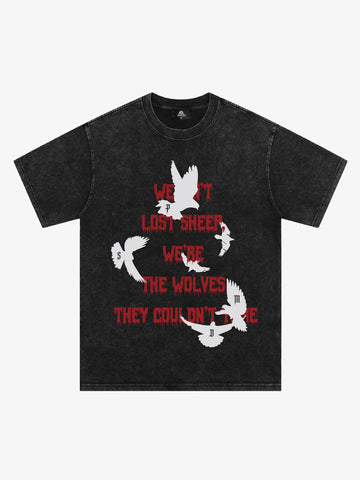 Original Saint Slogan Graphic T-Shirt 