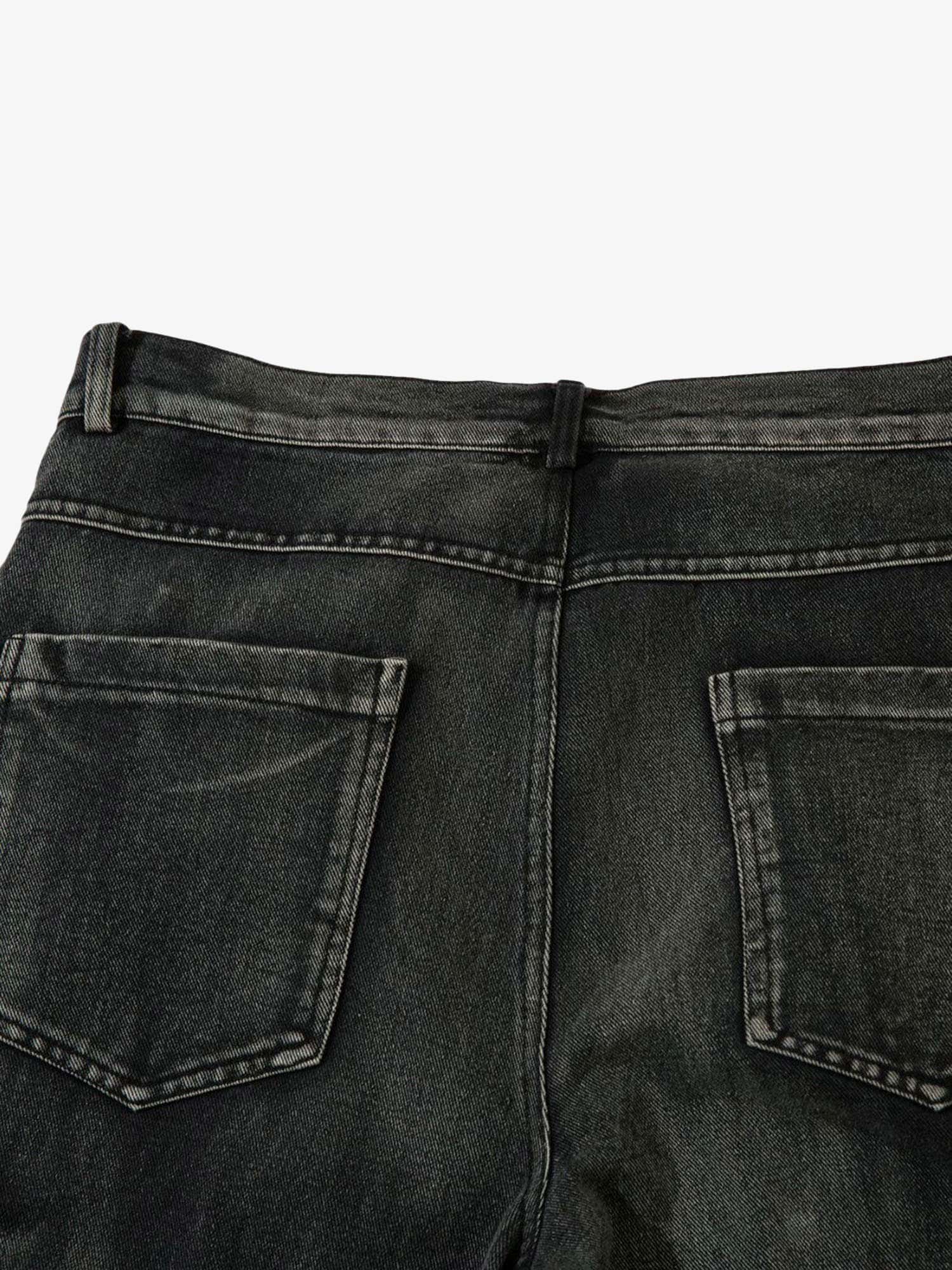 Thesupermade High Street Embroidery Hip-Hop Jeans - 2122 