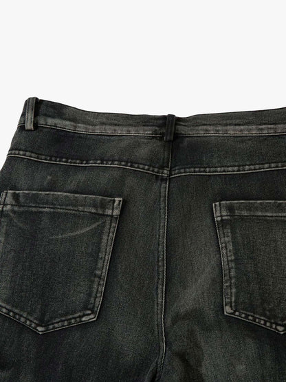 Thesupermade High Street Embroidery Hip-Hop Jeans - 2122 
