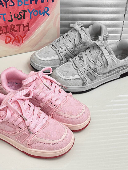 Thesupermade Retro Denim Sneakers - 2234 