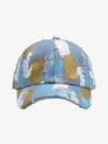 Distressed Abstract Print Baseball Cap 