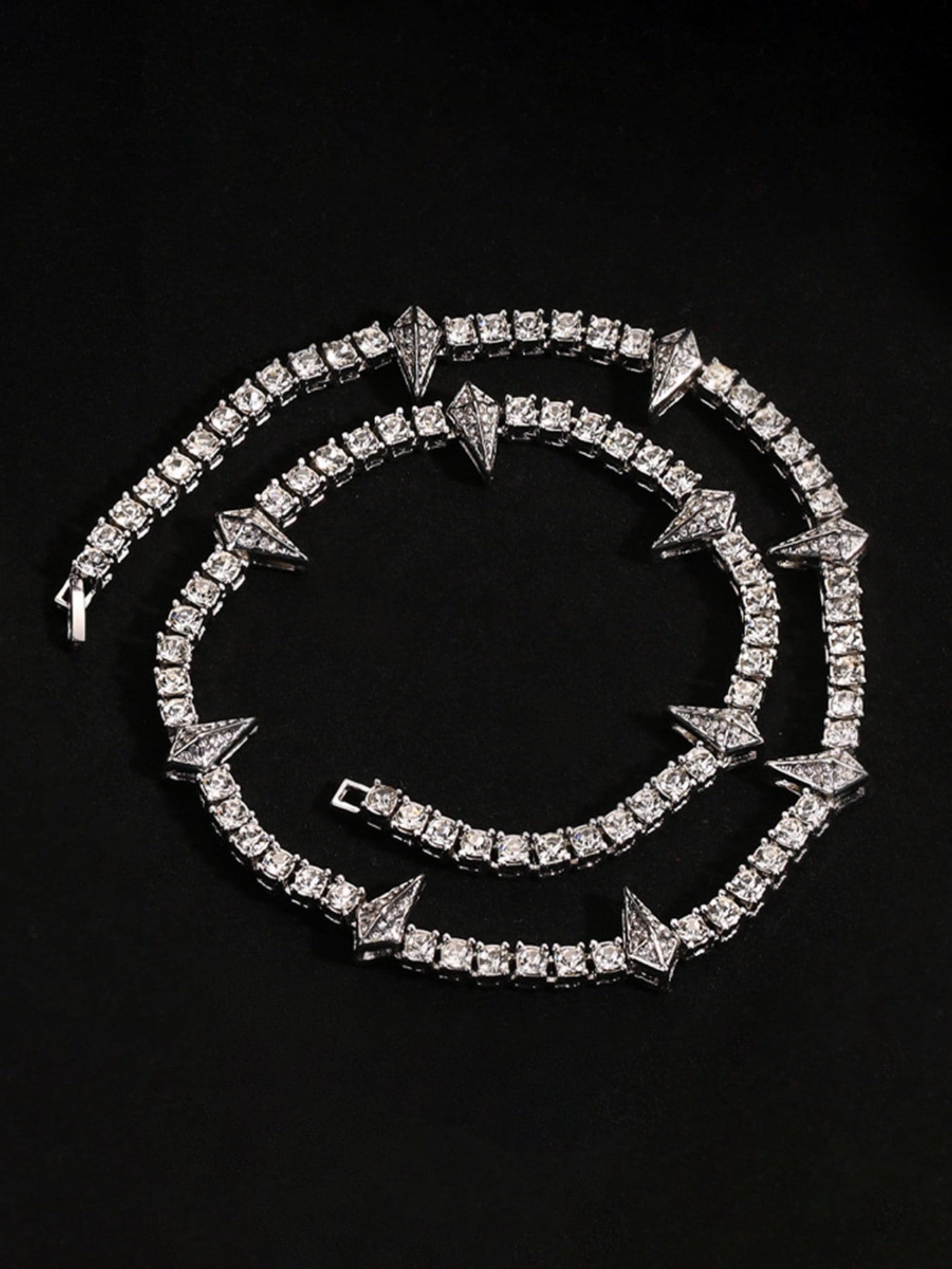 Thesupermade Hip Hop Collarbone Chain Necklace - 2221 