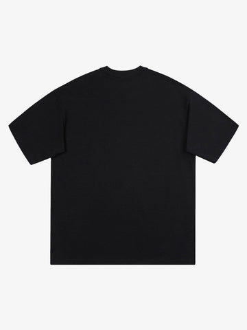 Thesupermade Font Logo Printing T-shirt 
