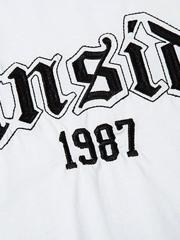 Graphic Letter Chain Vest 