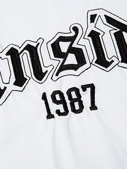 Graphic Letter Chain Vest 