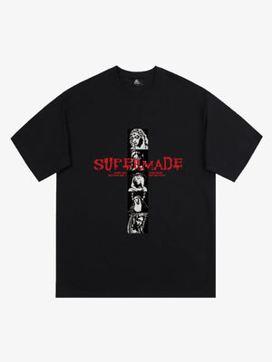 Mary Vintage-Inspired Graphic Design T-Shirt 