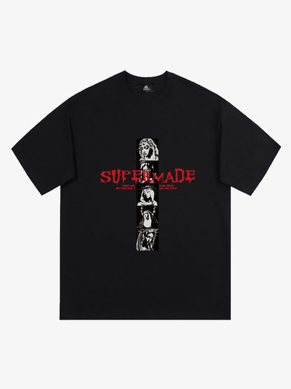 Mary Vintage-Inspired Graphic Design T-Shirt 