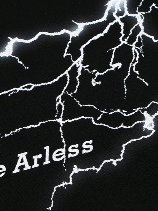 Bold Lightning Graphic Vest 