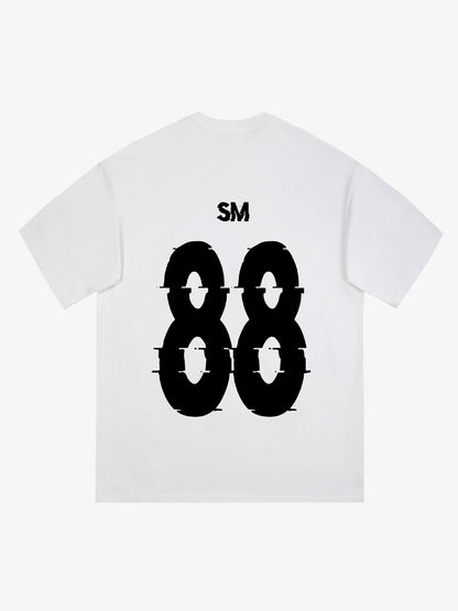 Original ”Trust is a Bullet“ Graphic Slogan T-Shirt 