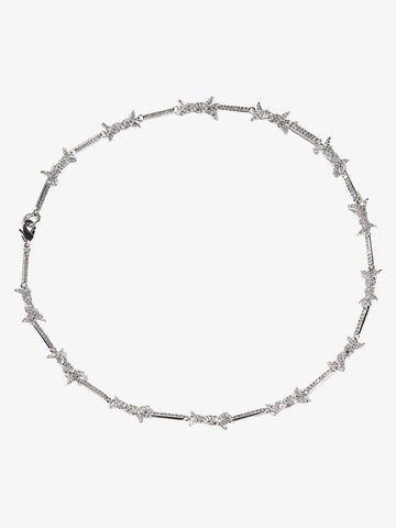 Zircon Thorn Copper Necklace 