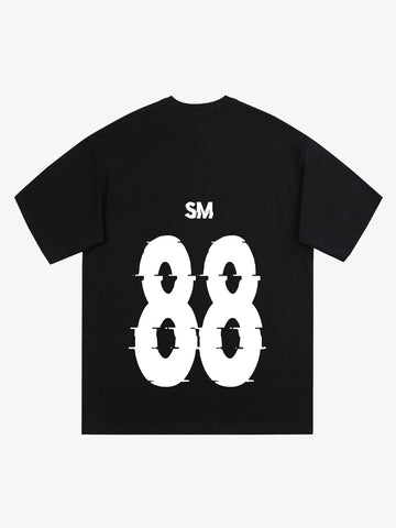 Original ”Trust is a Bullet“ Graphic Slogan T-Shirt 