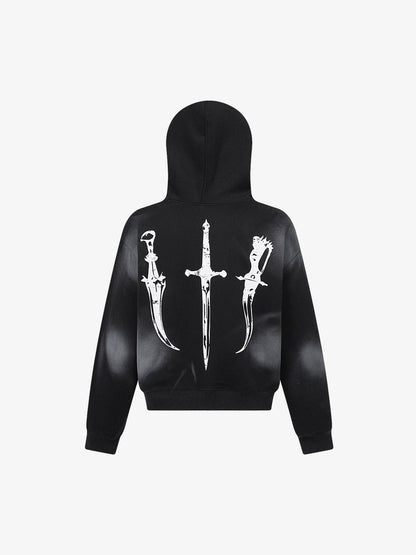 Supermade × Mortemartt Graphic Hooded Jacket- 2279 
