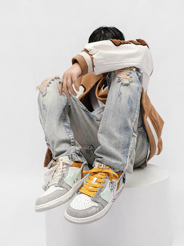 Sunflower Hip-Hop Skate Shoes - 2205 