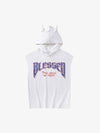 Thesupermade Washed Hooded Cotton Undershirt 