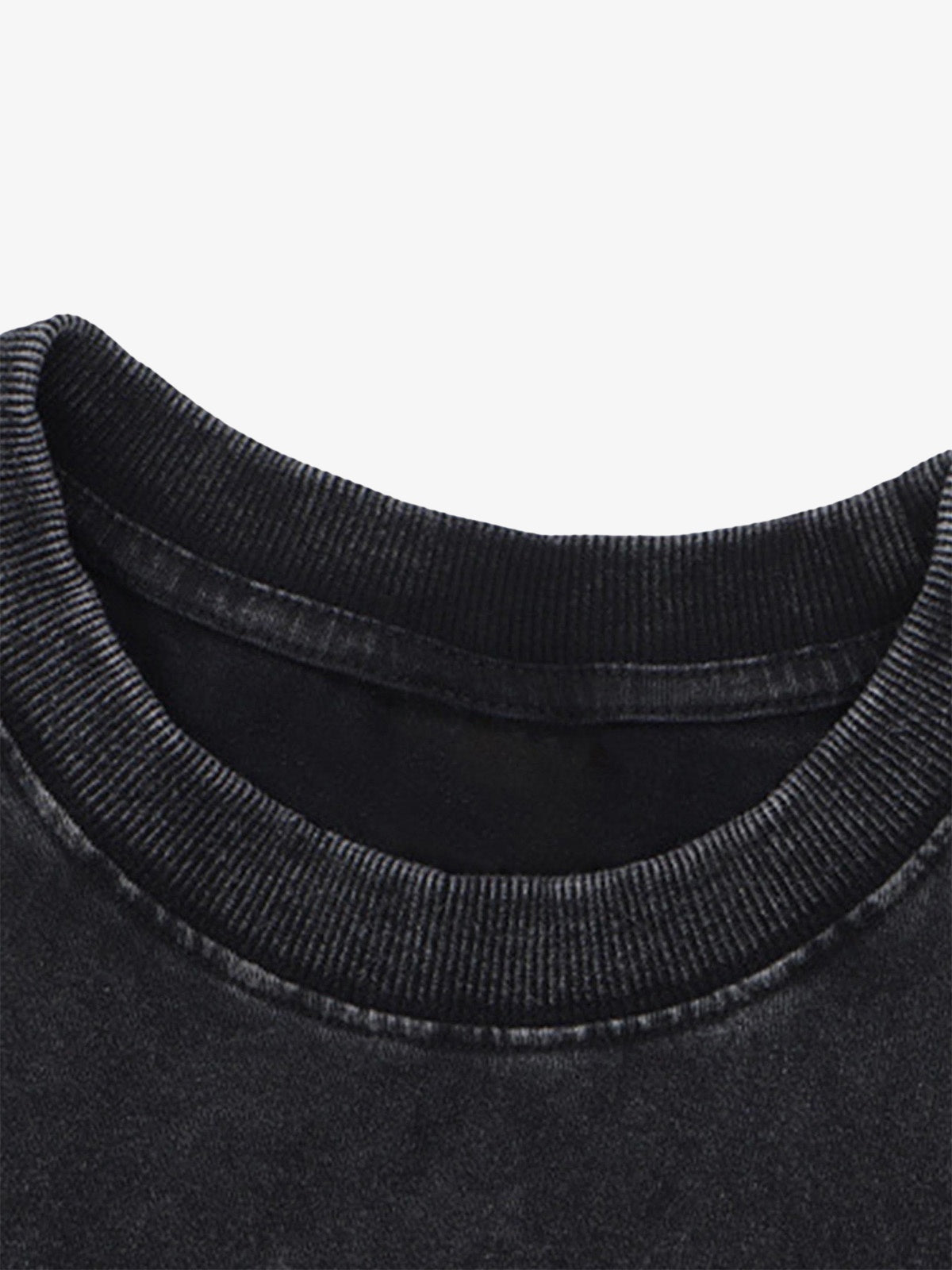 Thesupermade Hip Hop Washed Vintage Do-over T-shirt 