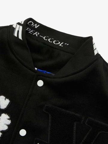 Thesupermade Pink Terry Patch Embroidered Hip Hop Baseball Jersey - 1965 