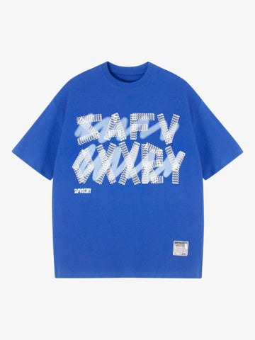 Thesupermade Creative Alphabet Printed T-Shirt 
