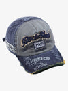 Thesupermade Retro Letter Denim Cap - 2136 